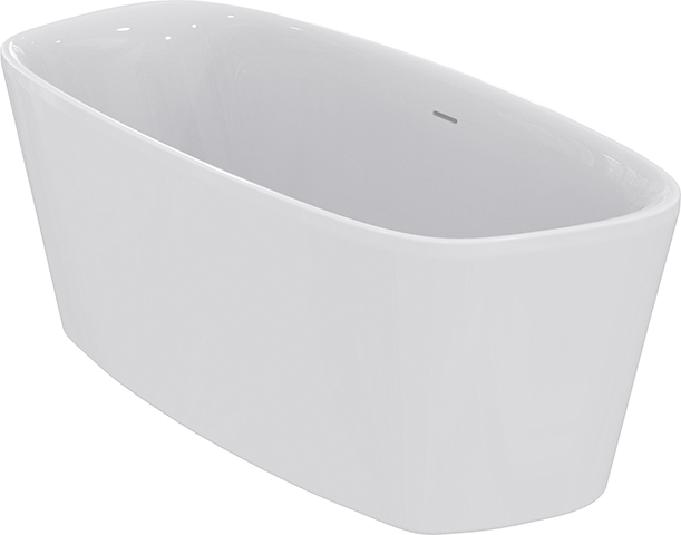 Ideal Standard DEA Freistehende-Badewanne 170x75x47,5/61cm E306601 weiß