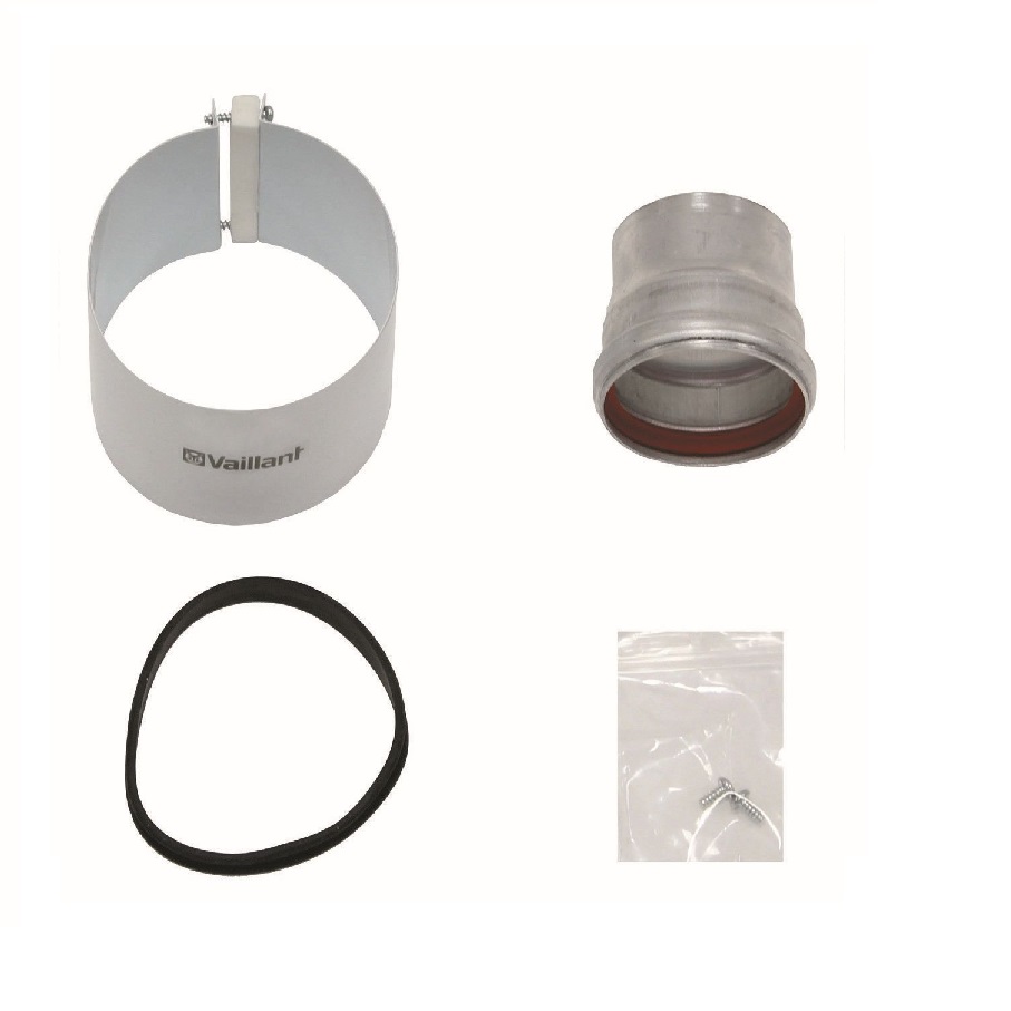 Vaillant Übergangsstück turboTEC 60/100 mm auf 63/96 mm, Alu 303844