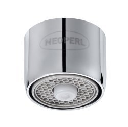 Neoperl Smooth Open Laminar Strahlregler verchromt, M22x1 16 l/min 01381095
