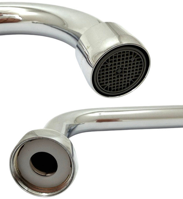 Neoperl Universal C-Auslauf mit Strahlregler, verchromt, 3/4" 200mm 16920194