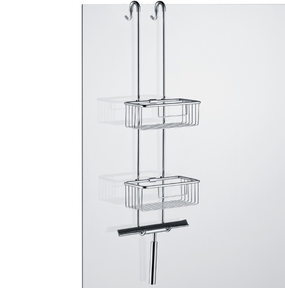 Avenarius Serie Körbe Duschkombination 2-fach mit Wischer 9014061010