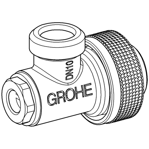Grohe Eckventil für WC-Spülkasten für WC-Spülkasten 42235000