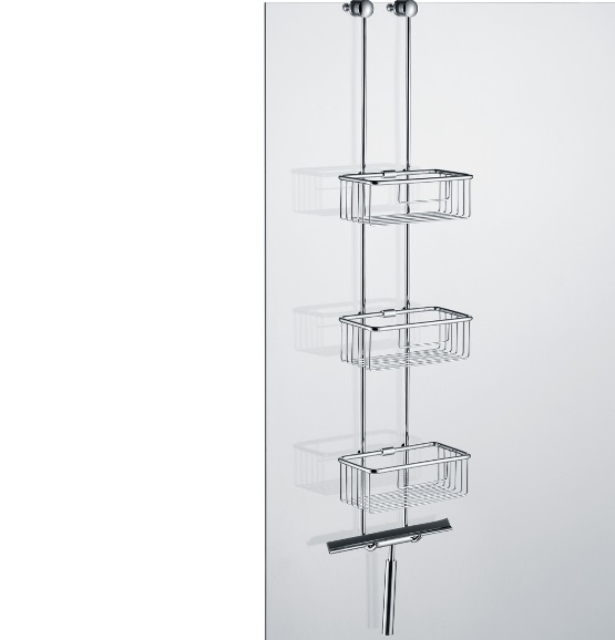 Avenarius Serie Körbe Duschkombination 3-fach mit Wischer 9014053010