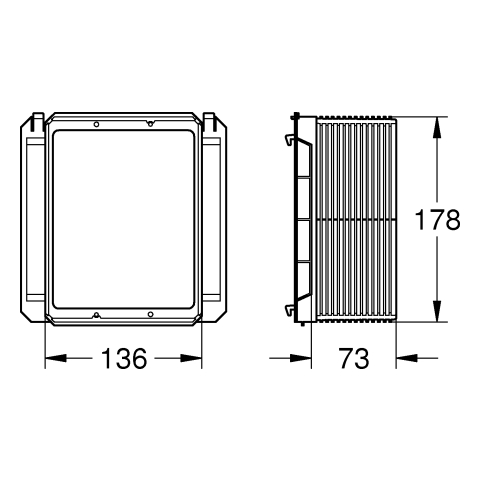 Grohe Revisionsschacht 66791000