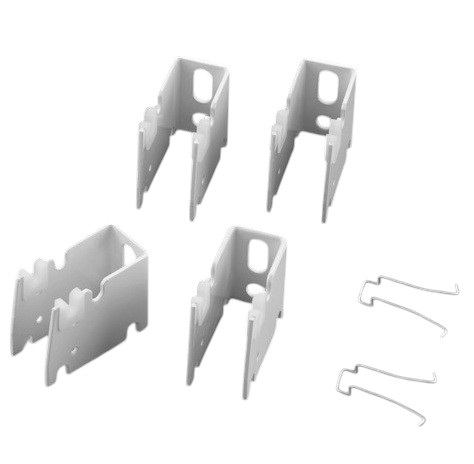 Zehnder Set CVD2, 8x CVD2 weiß RAL 9016, für Zehnder Nova 795821