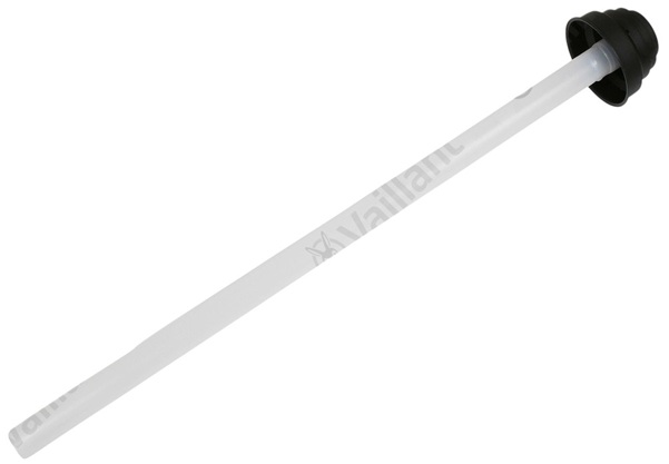 Vaillant Abgashaube schwarz mit Abgasrohr DN60 für Zub. 303900 DDF 0020070982