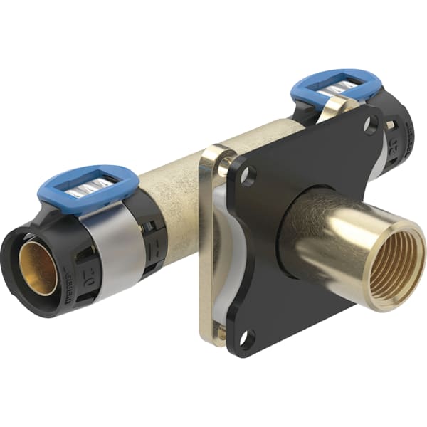 Geberit FlowFit Wanddurchführung 90 Grad RG+ d20-Rp1/2-d20 620.813.00.1