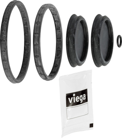 Viega Dichtungsset 4995.94 in DN50 Kunststoff schwarz 661458