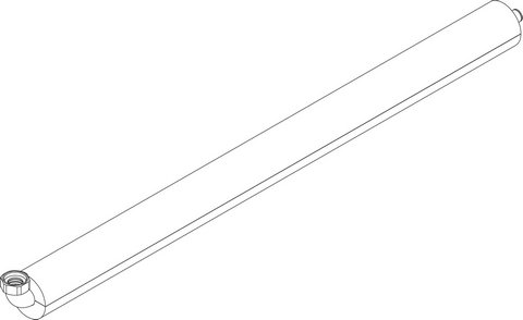 Bosch / Buderus Solarflexrohr 940mm isoliert 8735100051