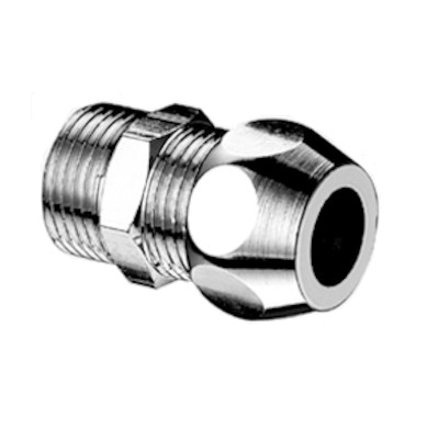 Schell Gerade-Verschraubung 1/2"AGx3/8"AG, d:10, chrom 064050699