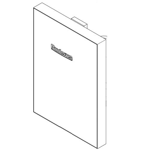 Buderus Vorderwand KB19Xi V2 8738806763