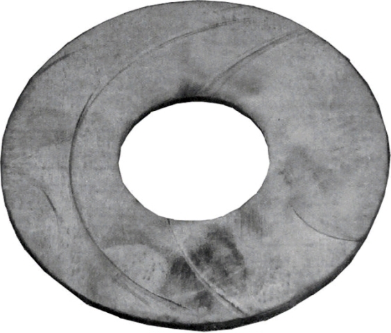 Wolf Gummirosette 108x52x2 2" 3901005
