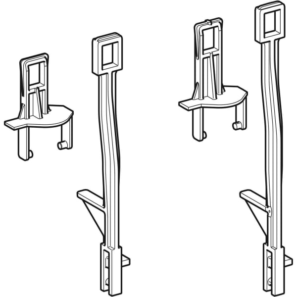Geberit Umbauset Spülventil für Servoheber hydraulisch für Sigma UP-Spülkasten 8cm 242.826.00.1
