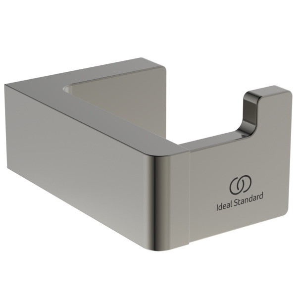 Ideal Standard Handtuchhaken Conca Cube, eckig, silber T4506GN