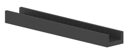 Zehnder Filterset ComfoCase für CSB/P 600, ISO Coarse 55 %, 10 Stück 990321769