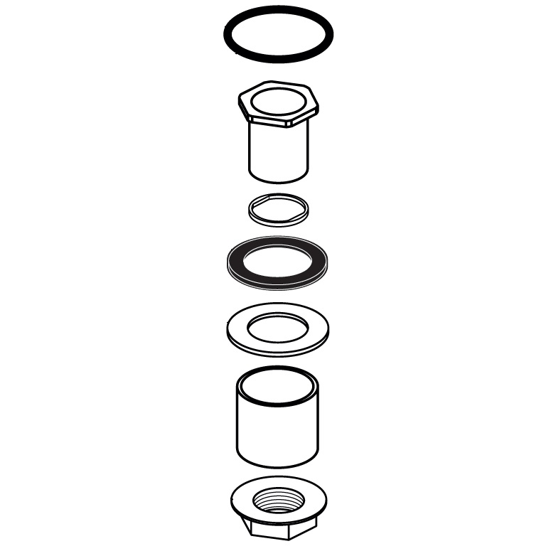 Ideal Standard Befestigung Seitenventil IQ A961531NU
