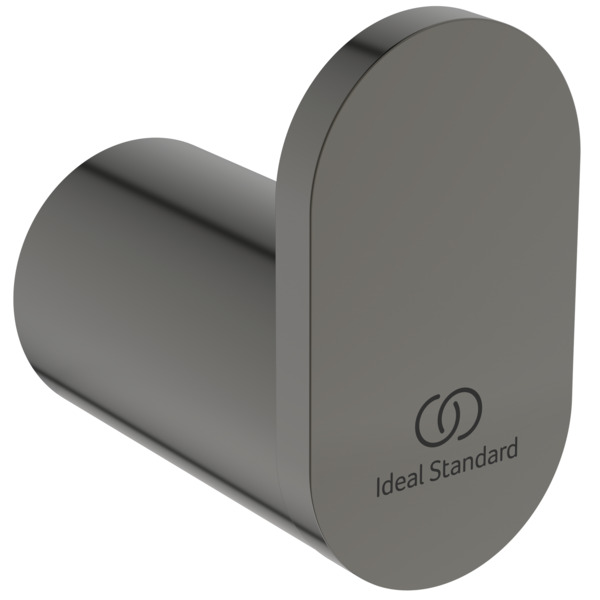 Ideal Standard Handtuchhaken Conca, rund, grau metallic T4507A5