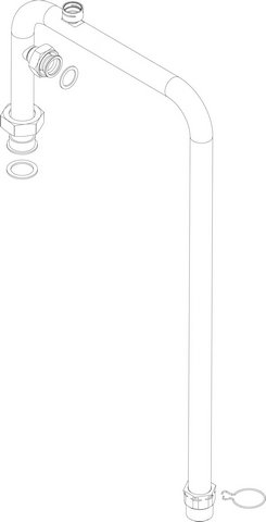 Bosch / Buderus Zuleitung Zuheizer 87186452310