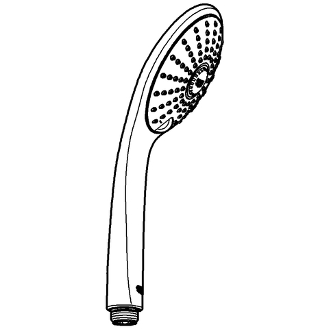 Grohe Handbrause Euphoria 110 Massage SprayDimmer DF: 9,5l/min chrom 27239000