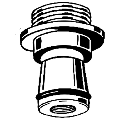 Grohe Universal-Adapter für Standanschluss 12036 3/4"x11,5 chrom 12037000
