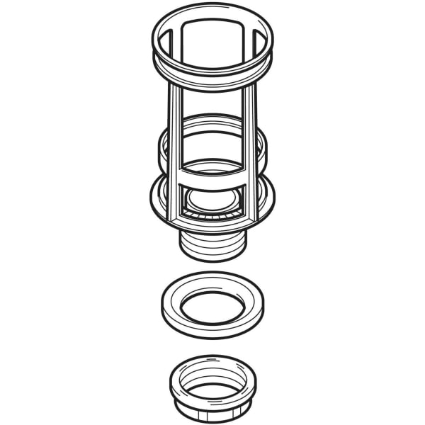 Geberit Bassin zu Twinline UP-Spülkasten 12cm 240.111.00.1