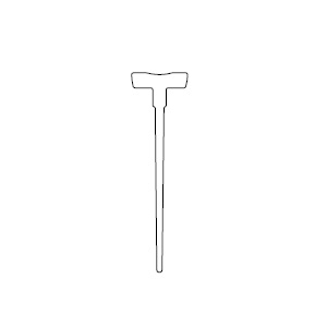 HSK Einschubdichtung Höhe 22,5mm, Länge 1.000mm E100067-225-10