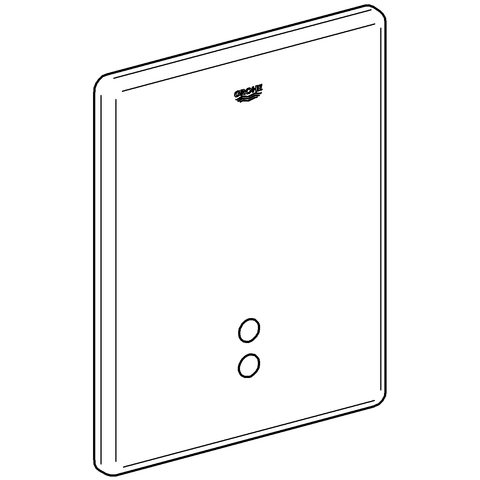 Grohe IR-Elektronik Tectron Skate für Urinal Wandeinbau 6V DC edelstahl 37750SD0