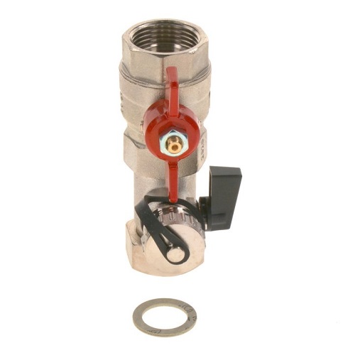 Buderus Kugelhahn VK mit T-St G1x1/2-KFE 63017675