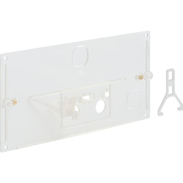 Geberit Schutzplatte mit Bügel und Hebelmechanik transparent 240.026.00.1