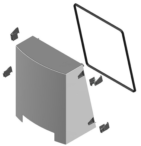 Buderus Verkleidung GB142 V2 für GB142, für Verkleidung 7099988