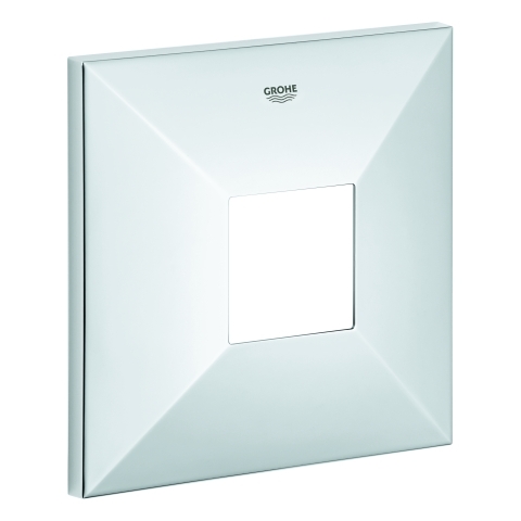 Grohe Rosette eckig für Einhandmischer-Fertigmontagesets chrom 48436000