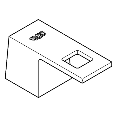 Grohe Hebel für Eurocube chrom 48127000