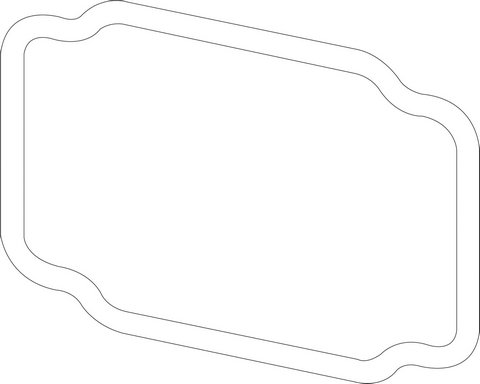 Bosch / Buderus Formdichtung 67,4x 67,4x 3mm, 3 Stück 8738804992