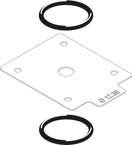 Bosch / Buderus Gasdrossel VR4XX D = 12,30 mm 8738805016