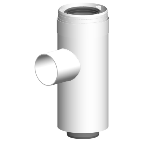 Atec PolyTwin Zuluftstutzen DN80/125-D80 1584