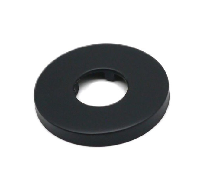 Avenarius Rosette für Eckventil rund black 9909090040