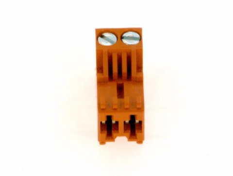 Bosch / Buderus Anschlussklemme 2-pol orangebraun 87377044880