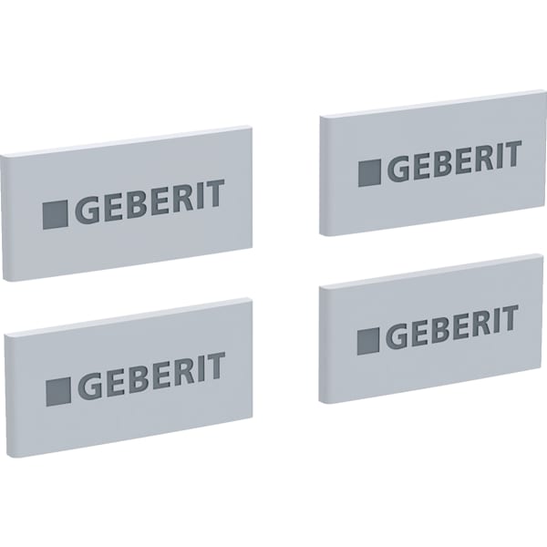 Geberit Set Deckkappen für Scharniere für ONE Spiegelschrank 244.911.00.1