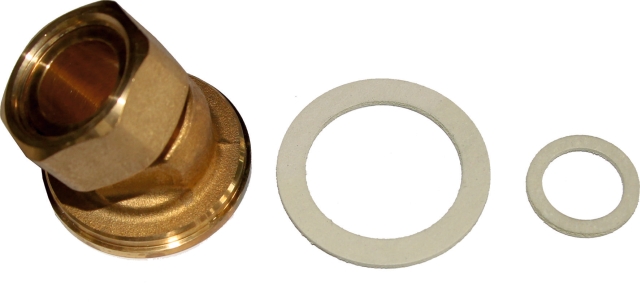 Wolf Muffe-Reduzierung 3/4" FI x 1 1/2" 25Gr. für Verrohrungsgruppen ab 2016 2072243
