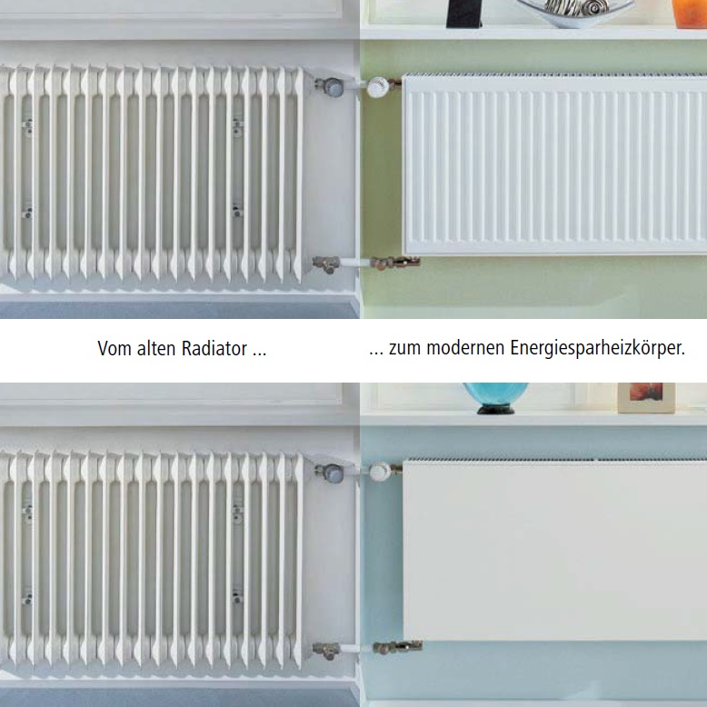 Kermi Adapter-D FHK, zum Austausch von alten Radiatoren ZT00650001