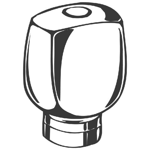 Grohe Griff 115 Florida einzeln verpackt 1/2" weiß 45230L00