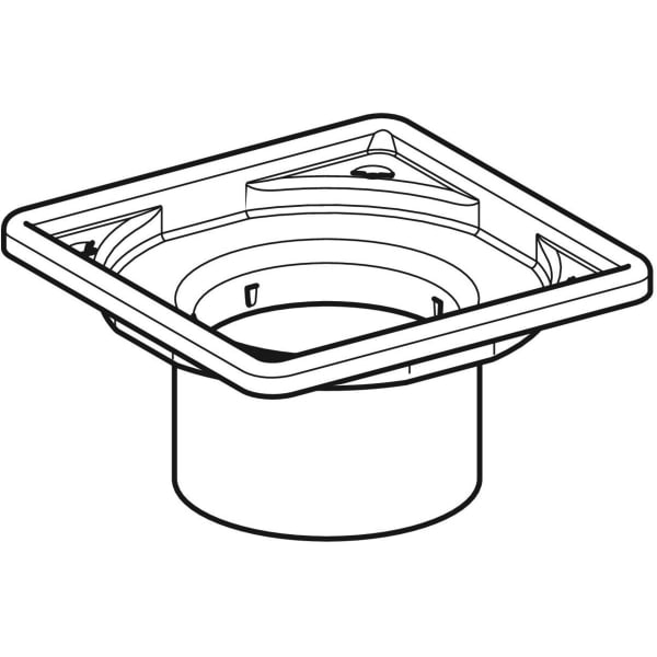 Geberit Rostträger zu Geberit Bodenablauf 8 x 8cm 243.121.00.1