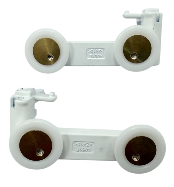 Kermi Set Laufwagen für Falttür (N2 FTD)Eckeinstieg 2-teilig (Falttür) (N2 EF2) 2533861