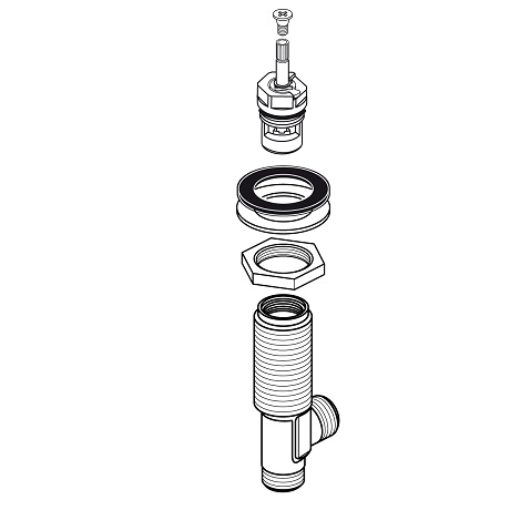 Ideal Standard Melange Seitenventil 3L warm A962055NU
