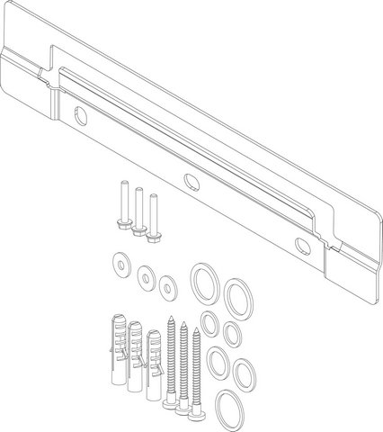 Bosch Befestigungsblech Aufhängung 87376002980