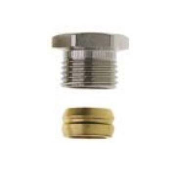 Heimeier Klemmverschraubung 16mm und Rp 1/2 IG für Kupfer- und Stahlrohr 2201-16.351