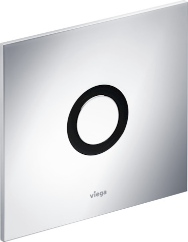 Viega Abdeckplatte 8351.8 in 150x140mm Aluminium edelmatt 633240