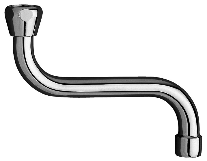 Neoperl Universal S-Auslauf mit Strahlregler, verchromt, 3/4" 150mm 16715194