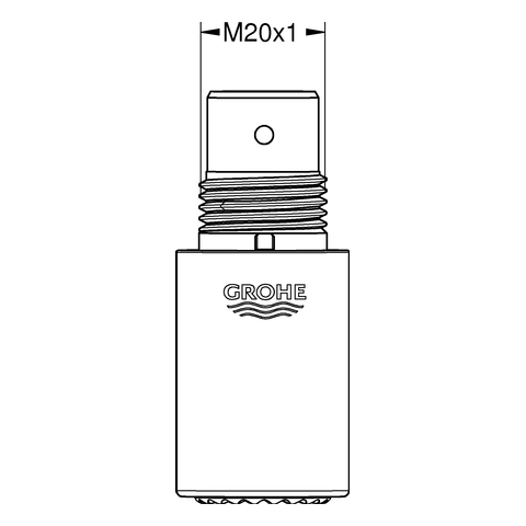 Grohe Strahlregler für Einhandmischer 13997000