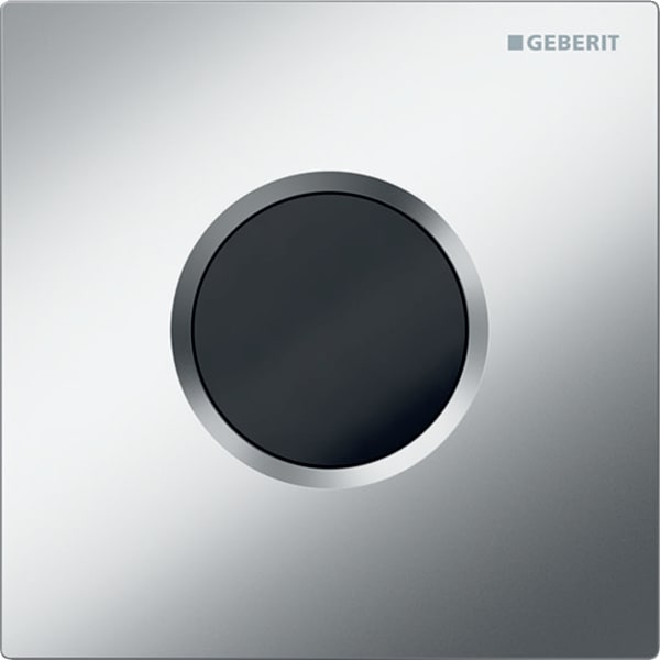 Geberit Abdeckplatte Typ 01 zu Urinal-Steuerung IR chrom matt, Easy to clean 242.821.JQ.1
